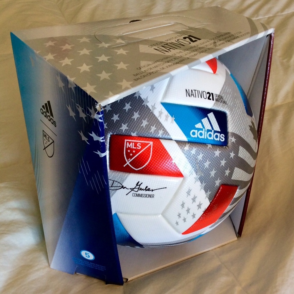 New ($165 retail) Authentic Adidas MLS Nativo 21 Official Match Soccer Ball OMB